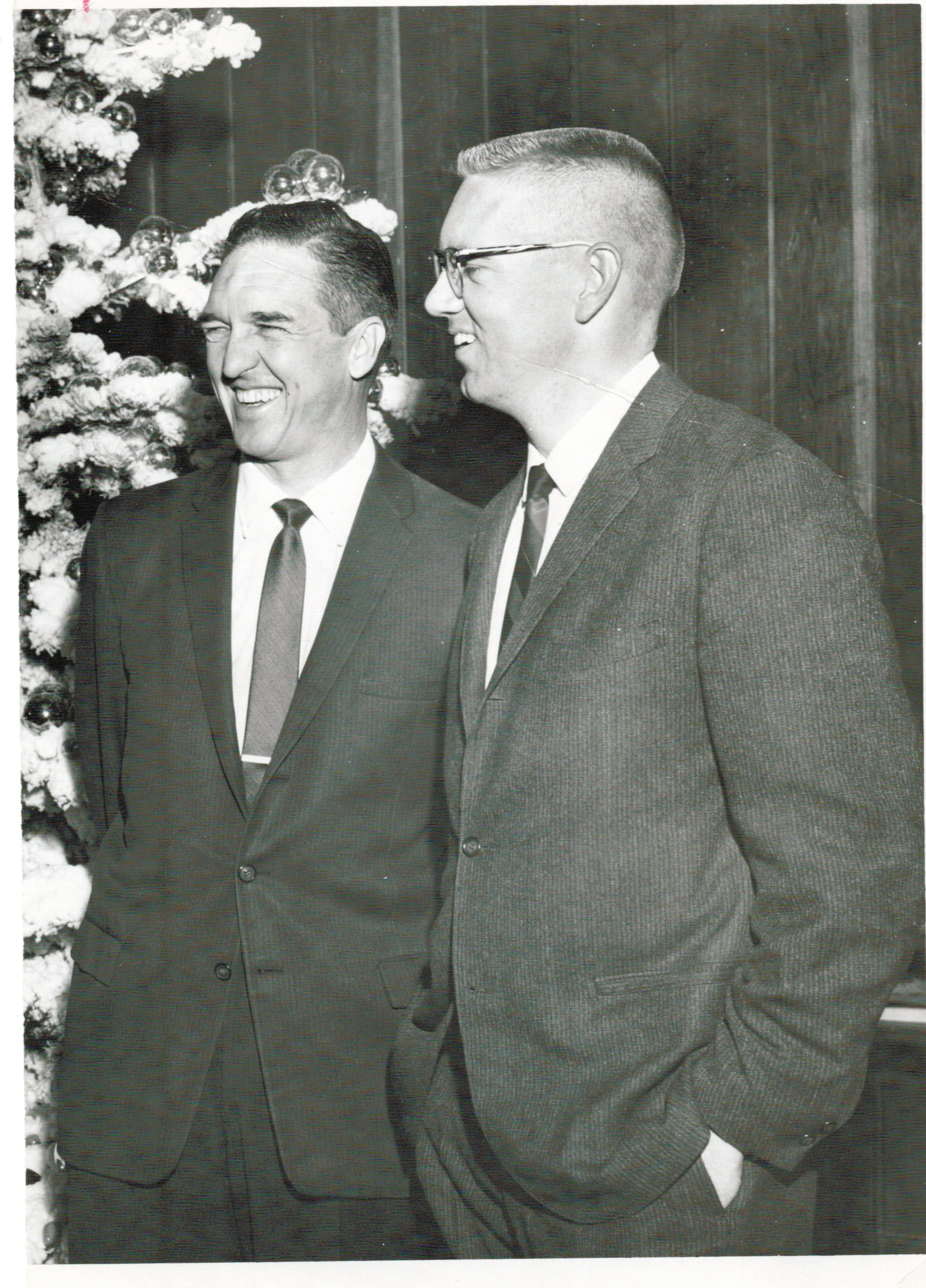 Chuck Moser with Player, Jim Millerman